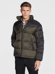Lindbergh Kurtka zimowa 30-301093A Khaki Relaxed Fit. Brązowe kurtki męskie Lindbergh, na zimę, l, bez wzorów, z syntetyku, bez kaptura. Za 489.99 zł.
