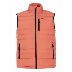 Kurtka puchowa bez rękawów Protest Bramptoon. Brązowe kurtki męskie Protest, bez wzorów, z puchu, sportowe, bez kaptura. Za 350.50 zł.