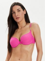 Selmark Góra od bikini BJ517 Różowy. Czerwone bikini damskie SELMARK, bez wzorów. Za 199.99 zł.