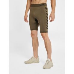 Spodenki treningowe kompresyjne Hummel hmlfirst. Szare szorty sportowe męskie HUMMEL, m, z dzianiny, na fitness i siłownię. Za 172.50 zł.