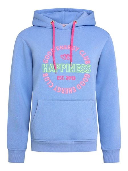 Zwillingsherz Bluza "Sarah" w kolorze niebieskim rozmiar: L/XL. Niebieskie bluzy z kapturem damskie Zwillingsherz, l. Za 228.92 zł.