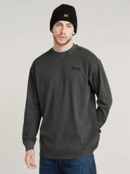 G-Star Bluza w kolorze antracytowym rozmiar: L. Czarne bluzy bez kaptura męskie G-Star, l, z bawełny. Za 96.60 zł.