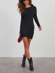 LA Angels Sukienka w kolorze czarnym rozmiar: S. Czarne sukienki damskie LA Angels, s, bez wzorów, bez kołnierzyka, bez ramiączek, mini. Za 139.54 zł.