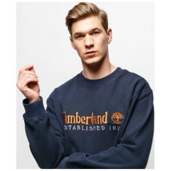 Timberland Bluza Outdoor Archive Crew , granatowy, rozmiar M. Niebieskie bluzy bez kaptura męskie Timberland, m, z bawełny. W wyprzedaży za 319.99 zł.