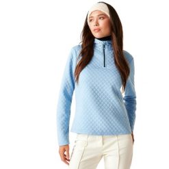 Damska kurtka narciarska Dare 2B Glamourize III. Niebieskie kurtki narciarskie i snowboardowe damskie Dare 2b, bez wzorów, z dzianiny, bez kaptura, narciarskie. Za 238.00 zł.