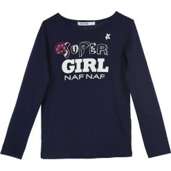 Koszulka w kolorze granatowym. Niebieskie koszulki dziewczęce Daniel Hechter, Naf Naf Kids, bez wzorów, z bawełny, bez ramiączek. W wyprzedaży za 32.95 zł.
