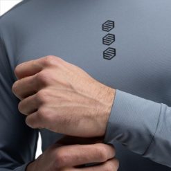 Męska koszulka rowerowa gravel z długim rękawem Kolarstwo Siroko Cáucaso. Niebieskie t-shirty sportowe męskie SIROKO, m, z materiału, bez ramiączek, rowerowe. Za 211.00 zł.