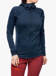 Bluza turystyczna damska Montane Protium Lite Hoodie. Niebieskie bluzy z kapturem damskie Montane, l, z materiału. Za 302.49 zł.
