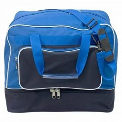 Torba sportowa Softee Equipo. Niebieskie torby męskie na ramię Softee, bez wzorów, z materiału, na ramię. Za 165.99 zł.