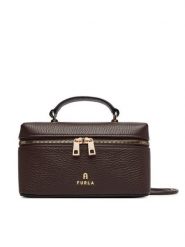Furla Torebka Camelia Micro WE00625 HSF000 2460S Brązowy. Brązowe torebki klasyczne damskie Furla, bez wzorów, ze skóry, bez dodatków. Za 944.99 zł.