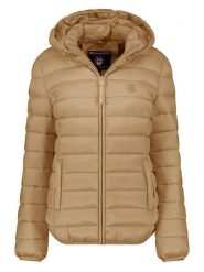 Canadian Peak Kurtka pikowana "Akitaleak" w kolorze jasnobrązowym rozmiar: M. Brązowe kurtki damskie Canadian Peak, m, bez wzorów, bez kaptura. Za 113.99 zł.