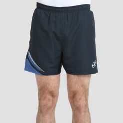 Spodenki do padla męskie Bullpadel Leuco. Niebieskie szorty męskie bullpadel, bez kołnierzyka. Za 159.99 zł.