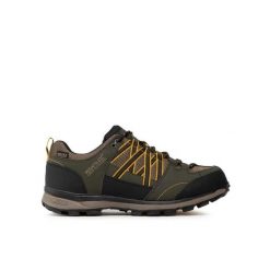 Buty męskie trekkingowe Regatta Samaris Low II. Zielone buty trekkingowe męskie Regatta, bez zapięcia. Za 229.00 zł.