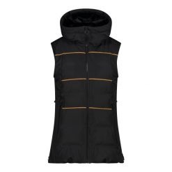 Kurtka bezrękawnik zapinana na zamek damska CMP. Czarne kurtki damskie CMP, bez wzorów, bez kaptura, narciarskie. Za 779.00 zł.