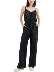 Kombinezon damski Fundango Alisha Jumpsuit. Czarne kombinezony damskie Fundango, na lato, s, bez wzorów, z materiału, bez kołnierzyka, bez ramiączek. Za 299.00 zł.