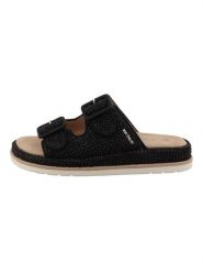 Tom Tailor Klapki w kolorze czarnym rozmiar: 38. Czarne klapki damskie Tom Tailor, bez wzorów, bez obcasa. Za 130.99 zł.