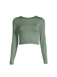Koszulka Casall Crop z Długim Rękawem Damska Oddychająca Elastyczna. Białe bluzki sportowe damskie Casall, l, z materiału, bez kołnierzyka, bez ramiączek. Za 169.00 zł.