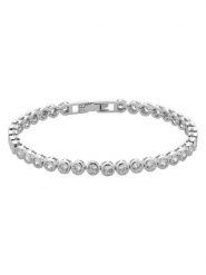 U.S. Polo Assn. Bransoletka z kryształami rozmiar: onesize. Szare bransoletki damskie U.S. Polo Assn., metalowe. Za 182.72 zł.