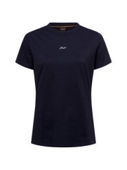 BOSS Orange Koszulka - C_Elogo_5-s Kobiety Bawełna niebieski, M. Niebieskie t-shirty damskie Boss Orange, m, bez wzorów, z bawełny, bez kołnierzyka. Za 249.95 zł.