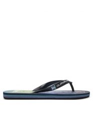 Quiksilver Japonki MOLOKAI STRIPE AQYL101361 XBBG Niebieski. Niebieskie klapki i japonki męskie Quiksilver, z syntetyku. Za 79.99 zł.