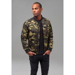 Parka Urban Classic camo light. Zielone parki męskie Urban Classics, l, bez wzorów, z materiału. Za 212.25 zł.