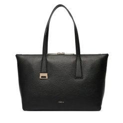 Torebka Furla. Czarne torebki klasyczne damskie Furla, bez wzorów, bez dodatków. Za 1,529.00 zł.