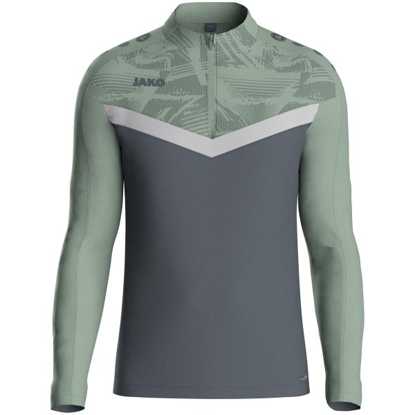 Bluza dresowa zapinana na zamek błyskawiczny Jako Iconic. Szare bluzy bez kaptura męskie Jako, xl, z dresówki. Za 288.50 zł.