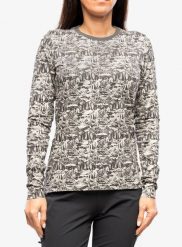 Bluza rowerowa damska Fjallraven/Specialized Cotton CaliSwe LS. Szare bluzy z kapturem damskie Fjällräven, na lato, s, z bawełny. Za 280.49 zł.