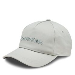 Czapka z daszkiem Calvin Klein. Białe czapki męskie CALVIN KLEIN, bez wzorów. Za 109.99 zł.