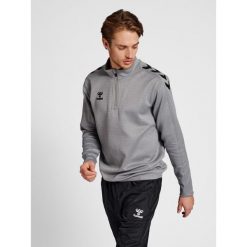 Bluza do piłki ręcznej dla dorosłych Hummel hml CORE XK. Szare bluzy sportowe damskie HUMMEL, xl, bez wzorów, bez ramiączek, bez kaptura. Za 204.00 zł.