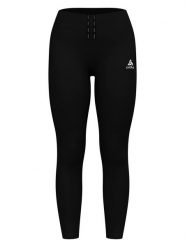 Odlo Legginsy "Essentials" w kolorze czarnym do biegania rozmiar: XL. Czarne legginsy damskie Odlo, xl, bez wzorów, z materiału, do biegania. Za 158.10 zł.
