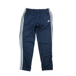 Second life - Spodnie dresowe damskie Adidas Essentials 3-Stripes - Jak nowy. Niebieskie spodnie sportowe damskie Adidas, l, z dresówki, do biegania. Za 85.16 zł.
