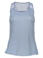 Mizuno Top funkcyjny "DryAeroFlow" w kolorze błękitnym rozmiar: S. Niebieskie topy damskie Mizuno, s, bez wzorów, z materiału, bez kołnierzyka. Za 70.41 zł.