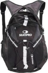Odzież Rolki unisex SkatePro Fitness Plecak - Czarny. Biała plecaki damskie SKATEPRO, bez wzorów. Za 205.99 zł.