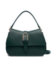 Furla Torebka Flow WB00996 BX2045 BG 4282S 1007 Zielony. Zielone torebki klasyczne damskie Furla, bez wzorów, ze skóry, bez dodatków. Za 1,999.00 zł.