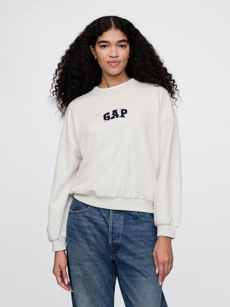 GAP Bluza w kolorze kremowym rozmiar: XL. Brązowe bluzy bez kaptura damskie GAP, xl. Za 124.45 zł.