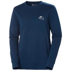 Bluza damska Helly Hansen Nord Graphic. Niebieskie bluzy bez kaptura damskie Helly Hansen. Za 360.00 zł.