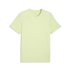 Męska melanżowa koszulka TAD ESSENTIALS z logo Cat PUMA. Zielone t-shirty sportowe męskie Puma, l, z tkaniny, bez ramiączek, do biegania. Za 99.00 zł.