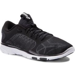 Buty ASICS - Gel-Fit Tempo 3 S752N Black/Silver/White 9093. Czarne buty sportowe na co dzień damskie Asics, na fitness i siłownię. W wyprzedaży za 199.00 zł.