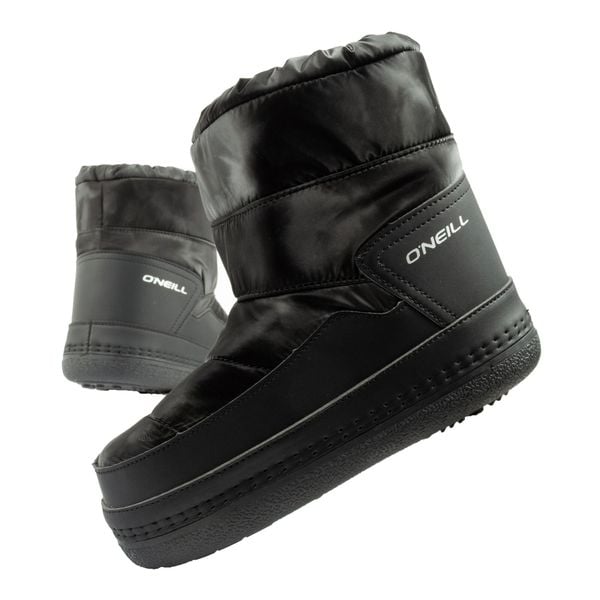 Buty śniegowce damskie O'neill Lisa. Czarne śniegowce damskie O'neill, z materiału. Za 189.00 zł.