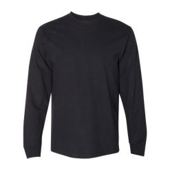 Koszulka Z Długim Rękawem Dla Dorosłych Unisex Hammer. Czarne bluzki damskie Gildan, l, bez wzorów, sportowe, bez kołnierzyka, bez ramiączek. Za 66.99 zł.