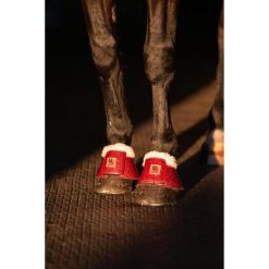 Końskie dzwonki HorseGuard Lulu. Czerwone kapcie damskie HORSE GUARD, z neoprenu. Za 195.50 zł.
