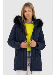 Alife and kickin Parka "KierseyAK" w kolorze granatowym rozmiar: M. Niebieskie parki damskie Alife and Kickin, m, bez wzorów. Za 390.92 zł.