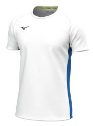 Koszulka Mizuno. Białe t-shirty sportowe męskie Mizuno, l, z materiału, bez ramiączek, do biegania. Za 168.00 zł.