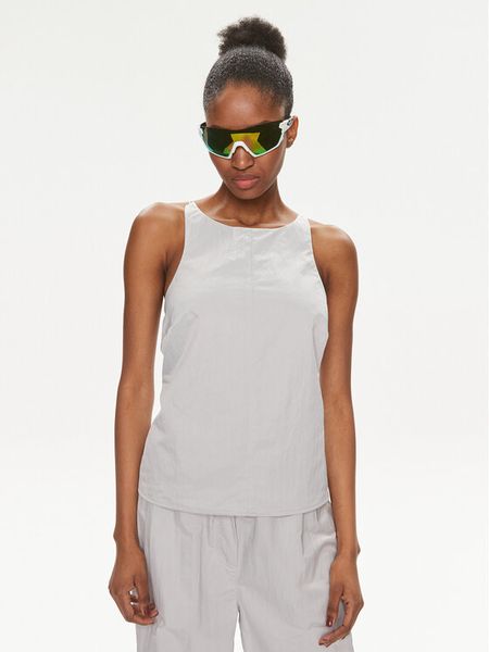 Calvin Klein Jeans Top Parachute J20J223131 Szary Relaxed Fit. Szare topy damskie Calvin Klein Jeans, m, bez wzorów, z jeansu, bez kołnierzyka. Za 209.99 zł.