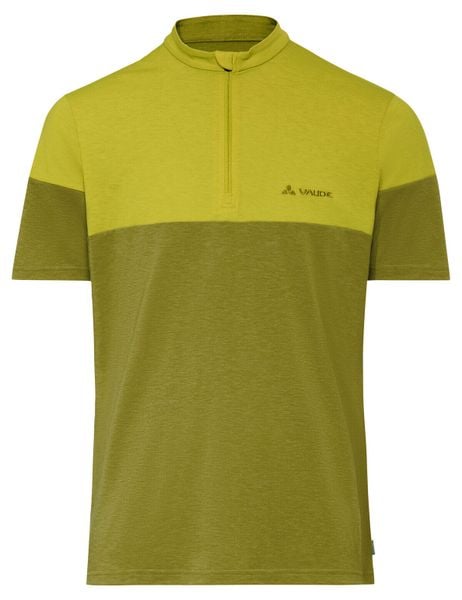 Koszulka rowerowa M Altissimo Shirt II. Zielone t-shirty sportowe męskie Vaude, l, z materiału, bez ramiączek, na fitness i siłownię. Za 299.00 zł.