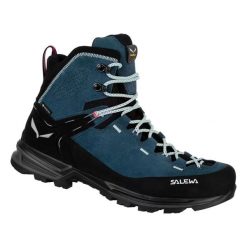 Damskie buty trekkingowe Salewa MTN Trainer 2 Mid GTX. Czarne obuwie trekkingowe damskie Salewa. Za 1,292.00 zł.