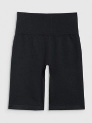 4F Legginsy kolarki treningowe bezszwowe damskie - czarne XS/S. Czarne legginsy damskie 4f, l, bez wzorów, z dzianiny. Za 119.99 zł.