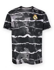 Nowoczesna szara koszulka treningowa z wzorem fal - M. Szare t-shirty damskie Real Madrid, m, z materiału, bez ramiączek, do piłki nożnej. Za 166.90 zł.
