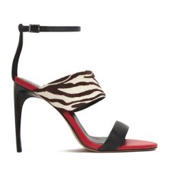 Sandały Eva Minge. Sandały damskie Eva Minge, bez wzorów, bez obcasa, na szpilce. Za 429.99 zł.